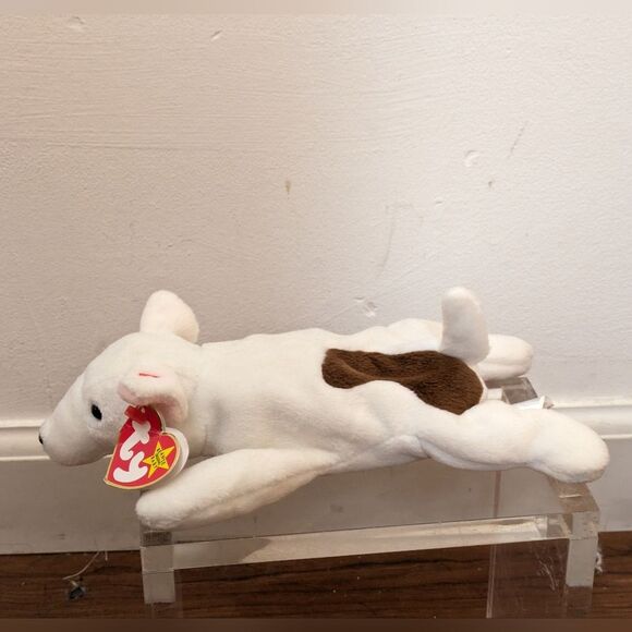 Vintage TY Beanie Babies 1999 BUTCH Bull Terrier - Picture 1 of 11